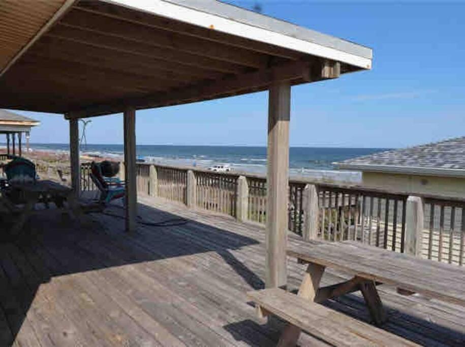 הוילה סרפסייד ביץ' Athena'S Oceanfront Haven מראה חיצוני תמונה