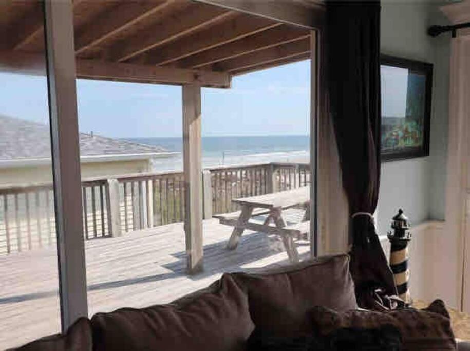 הוילה סרפסייד ביץ' Athena'S Oceanfront Haven מראה חיצוני תמונה